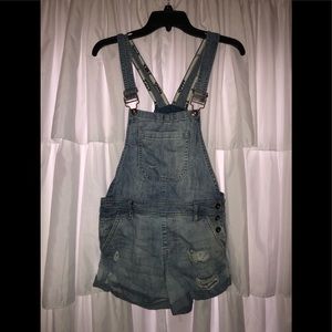 Forever 21 Denim Shortalls